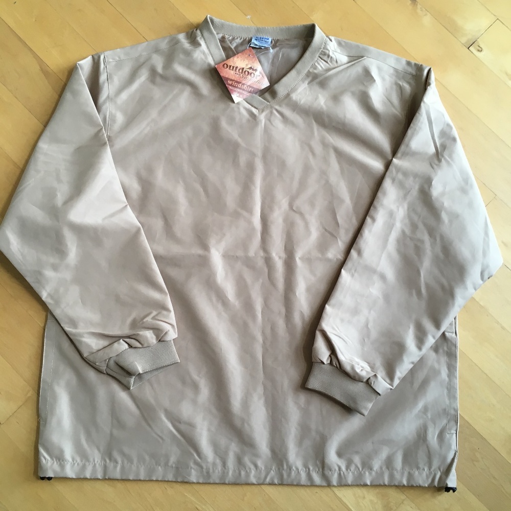 HPI Signature Mens Water Resistant Windbreaker nwt